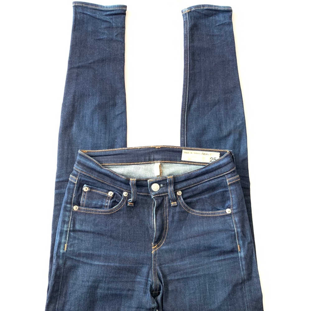 Rag & Bone High Rise Skinny In Color Herit… - Picture 5 of 8
